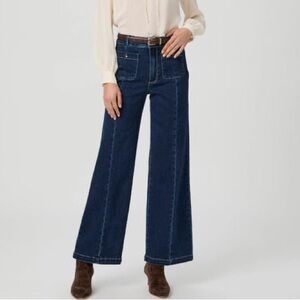 PAIGE Anessa Wide Leg Jeans